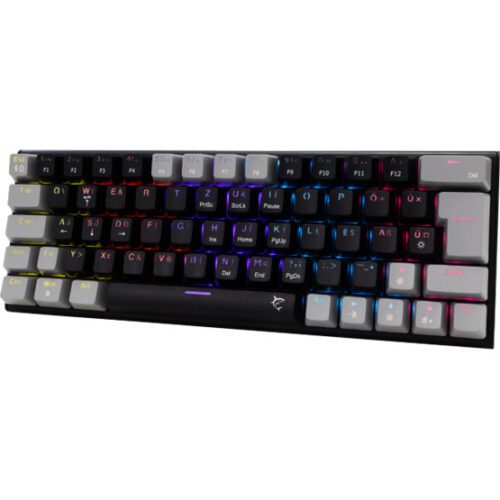 White Shark GK-002123V2-B-G/BL-HU WAKIZASHI-2 vezetékes mechanikus gamer billentyűzet - fekete/szürke - HU /kék/ - Image 2