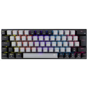 White Shark GK-002713V2-G-B/R-HU WAKIZASHI-2 vezetékes mechanikus gamer billentyűzet - fekete - HU