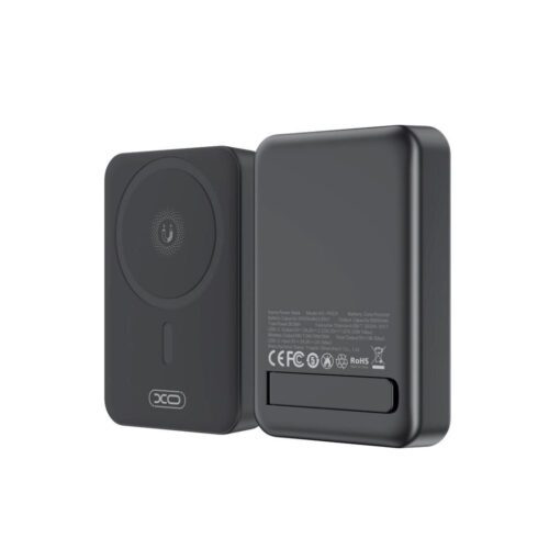 XO PR231 mágneses powerbank 20W 10000mAh - fekete