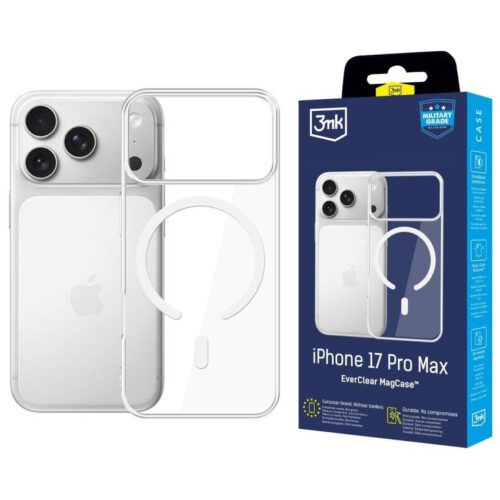 tok 3MK EverClear MagCase az Apple iPhone 17 Pro Max készülékhez