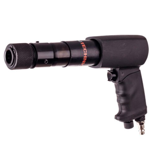 25 db-os pneumatikus vésőkalapács készlet vésőszárakkal műanyag kofferben TC Technic AA0082 - Image 2