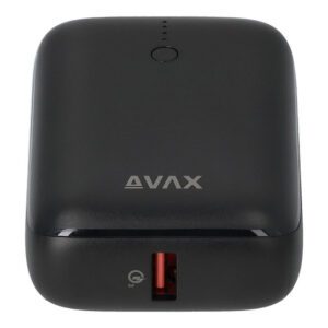 AVAX PB105B MINI PD/Type-C 20W gyorstöltő Powerbank 10.000mAh