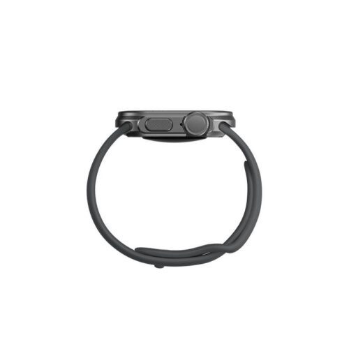 AmazingThing Titan Pro fém tok Apple Watch 11 46mm alumíniumhoz - Fekete - Image 2