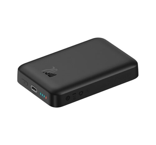 BASEUS MAGNETIC MINI OS vésztöltő Type-C aljzat (10000 mAh