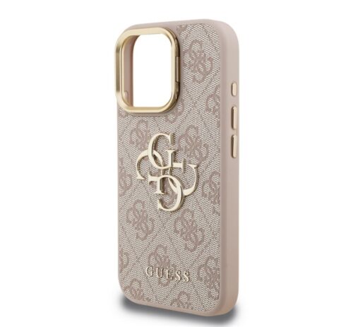 GUESS 4G METAL LOGO STAND műanyag telefonvédő (ütésállóság