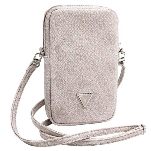 Guess GUWBZP4GFTSP Zip 4G Triangle táska - rózsaszín - Image 2