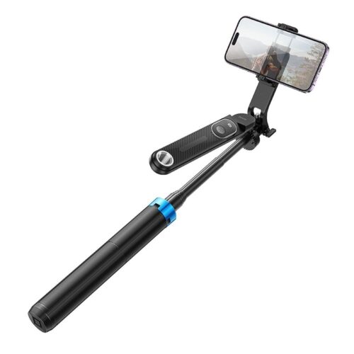 HOCO selfie stick bluetooth remonte vezérléssel K22 fekete - Image 2