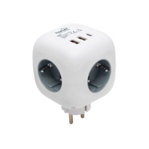 Home CUBE1 kocka elosztó USB töltővel