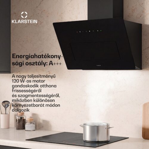 Klarstein SleekAir Ferde páraelszívó | Elszívó és keringtető üzemmód | Nemes design | 720 m³/h | 60 cm - Image 2