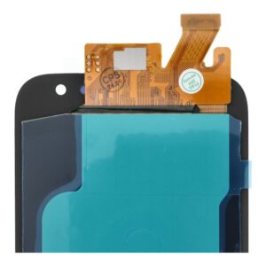 LCD OLED kijelző keret nélkül Samsung Galaxy J5 (2017) - fekete - ALKATRÉSZ!