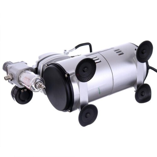 Olajmentes airbrush kompresszor modellezéshez szűrővel és manométerrel AS18-2 - Image 2