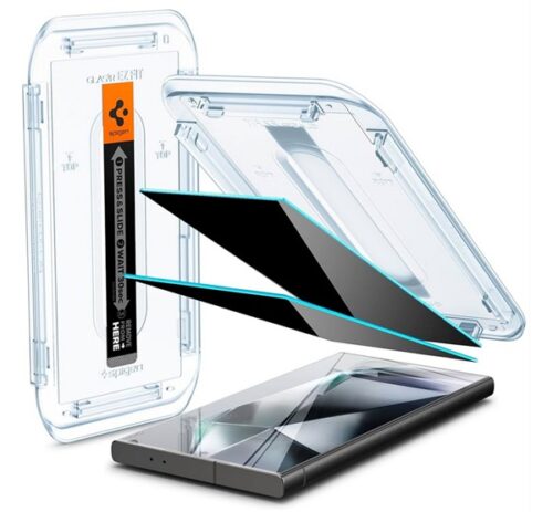 SPIGEN EZ FIT képernyővédő üveg 2db (2.5D