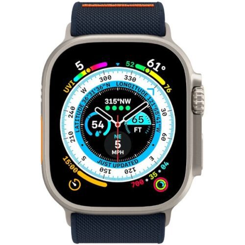 Spigen Fit Lite csereszíj Apple Watch 1/2/3/4/5/6/7/8/9/SE/SE2/Ultra/Ultra2 (42/44/45/49mm) - tengerészkék - Image 2