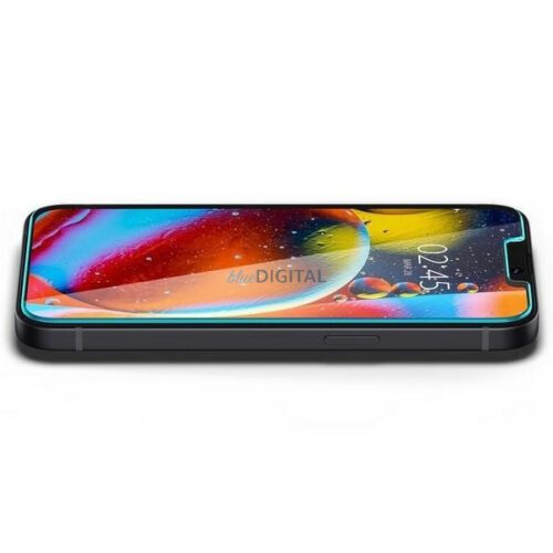 Spigen GLAS.tR EZ Fit edzett üveg felhelyezést segítő kerettel iPhone 13/13 Pro/14/16e - 2 db - Image 2