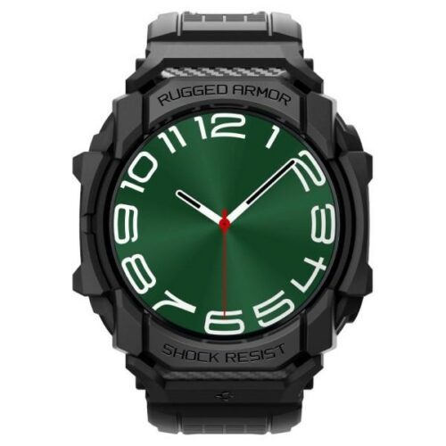 Spigen Rugged Armor Pro tok Samsung Galaxy Watch Ultra 47mm - fekete
