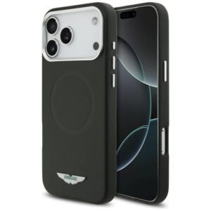 Tojás Aston Martin HC FW Logo MagSafe iPhone 17 Pro Max készülékhez fekete