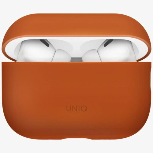 UNIQ Lino tok AirPods Pro 3 gen szilikon narancssárga tokhoz - Image 2