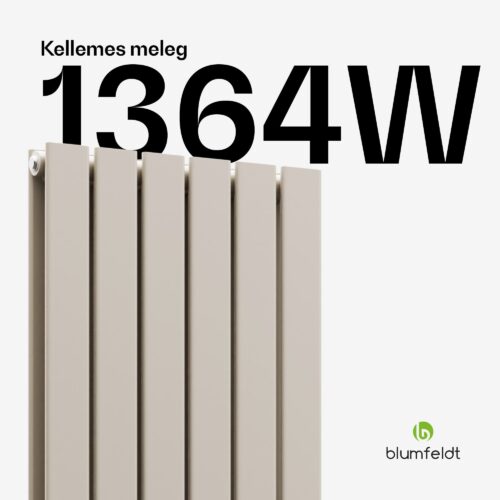 Blumfeldt Ontario radiátor 180x45 Teljesítmény 1364 W - Image 2