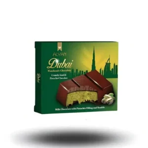 Alyan Dubai Pisztácia Csokoládé – Luxus ízvilág egy tábla csokoládéban 100g