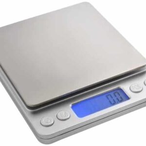 Digitális konyhai és precíziós mérleg LCD kijelzővel - 2 db mérőedénnyel (WNDR24210)