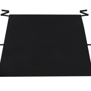 Fekete multifunkciós szélvédő huzat - 130 x 113 x 167 cm (WNDR4565)