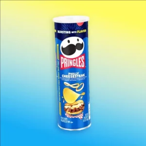 Pringles philly cheesesteak ízű burgonyachips - amerikai hangulat - 158g