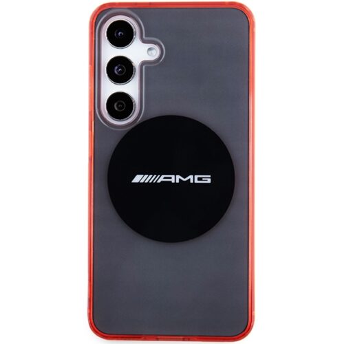 AMG AMHMS24SS23HBCK Samsung S24 S921 fekete keménytok Átlátszó Bicolor MagSafe - Image 2