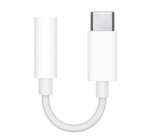 APPLE adapter kábel (3.5mm jack aljzat - Type-C) FEHÉR Apple IPAD Pro 12.9 (2015)