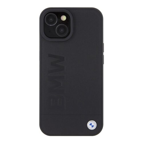 BMW BMHMP15SSLLBK iPhone 15 6.1" fekete Magsafe keménytok Signature Collection Logo - Image 2