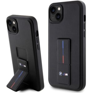 Etui BMW BMHCP14S22GSLK iPhone 14 6.1" fekete keménytok Grip Hot Stamp