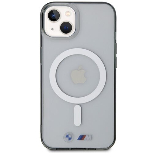 Etui BMW BMHMP14SHCRS iPhone 14 6.1" átlátszó keménytok Ezüst gyűrű MagSafe - Image 2