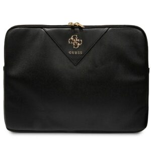 Guess GUCS16ZPGSTEGK Triangle 4G 16" notebook táska - fekete