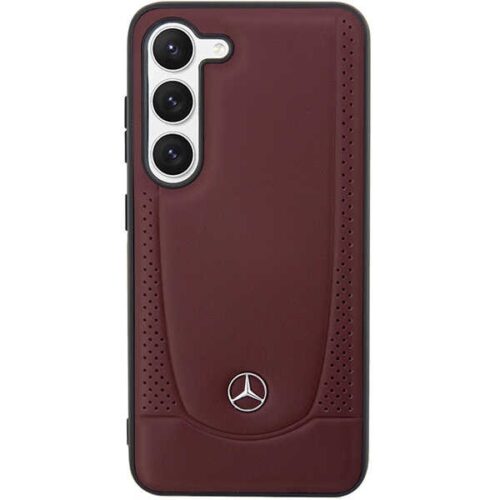 Mercedes MEHCS23MARMRE Samsung Galaxy S23+ S916 piros hardcase bőr Urban Bengale tok - Image 2