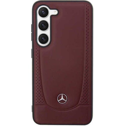 Mercedes MEHCS23SARMRE Samsung Galaxy S23 S911 piros keménytok bőr Urban Bengale - Image 2