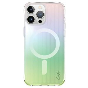 UNIQ etui Coehl Linear iPhone 15 Pro 6.1" mágneses töltő opál/irizáló tok