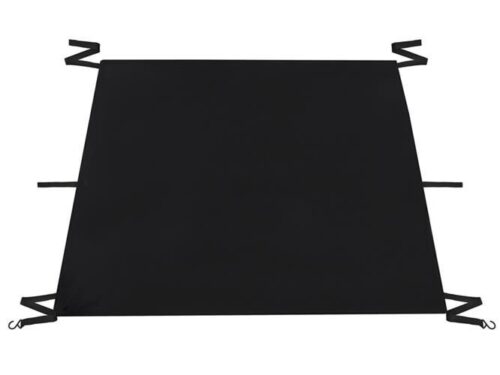 Fekete multifunkciós szélvédő huzat - 130 x 113 x 167 cm (WNDR4565)