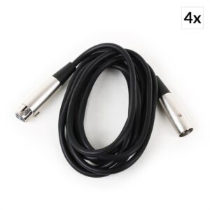 FrontStage négy XLR kábelből álló készlet