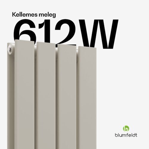 Blumfeldt Ontario radiátor 120x30 Teljesítmény 612 W - Image 4