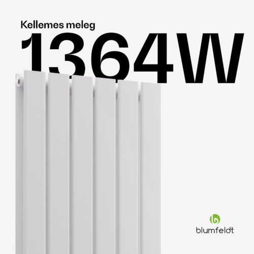 Blumfeldt Ontario radiátor 180x45 Teljesítmény 1364 W - Image 4