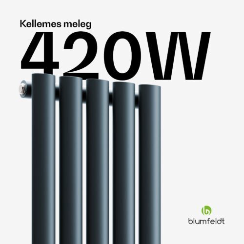 Blumfeldt Tallheo radiátor 120x30 420W - Image 4