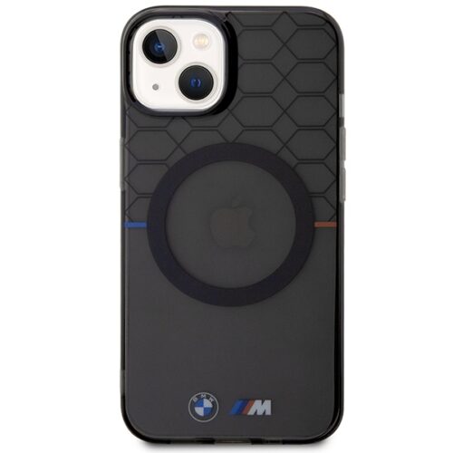 Etui BMW BMHMP14MHGPK iPhone 14 Plus 6.7" szürke mintás MagSafe tok - Image 2