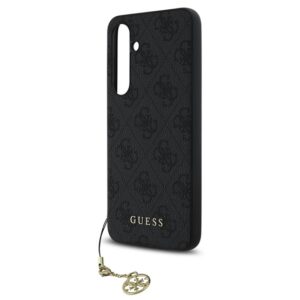 GUESS 4G CHARMS műanyag telefonvédő (textil hátlap