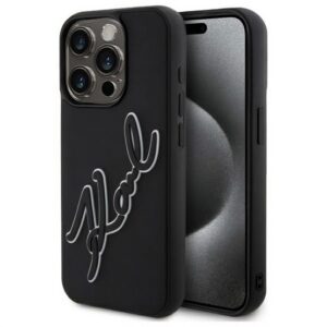 KARL LAGERFELD 3D RUBBER SIGNATURE szilikon telefonvédő (ütésállóság