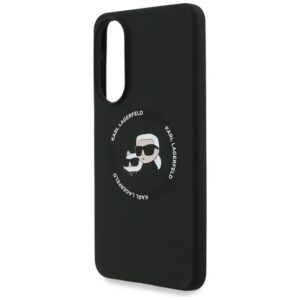 KARL LAGERFELD LIQUID SILICONE DOUBLE HEADS MAGSAFE szilikon telefonvédő (ütésállóság
