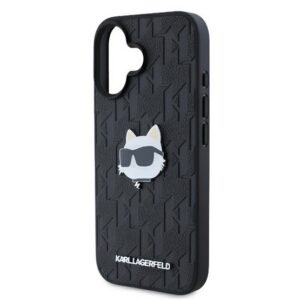 KARL LAGERFELD MONOGRAM CHOUPETTE HEAD PIN szilikon telefonvédő (ütésállóság