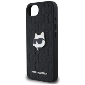 KARL LAGERFELD MONOGRAM CHOUPETTE HEAD PIN szilikon telefonvédő (ütésállóság
