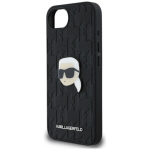 KARL LAGERFELD MONOGRAM KARL HEAD PIN szilikon telefonvédő (ütésállóság