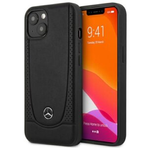 Mercedes MEHCP15MARMBK iPhone 15 Plus 6.7" fekete keménytok Silicone Line