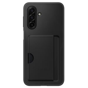 SAMSUNG szilikon telefonvédő (kártyazseb) FEKETE Samsung Galaxy A17 5G (SM-A176)