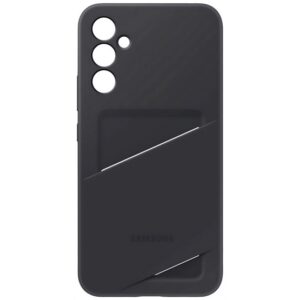 SAMSUNG szilikon telefonvédő (kártyazseb) FEKETE Samsung Galaxy A35 5G (SM-A356)